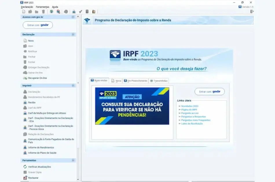 programa oficial da Receita Federa
